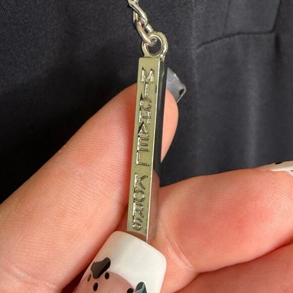 Michael Kors Chain Lace-Up Belted Shirtdress - Picture 3 of 5